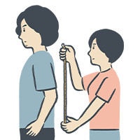 幫忙量背長
